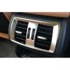 For BMW X3 F25 X4 F26 2011-2017 ABS Silver Back Row Air Outlet Vent Cover Trim
