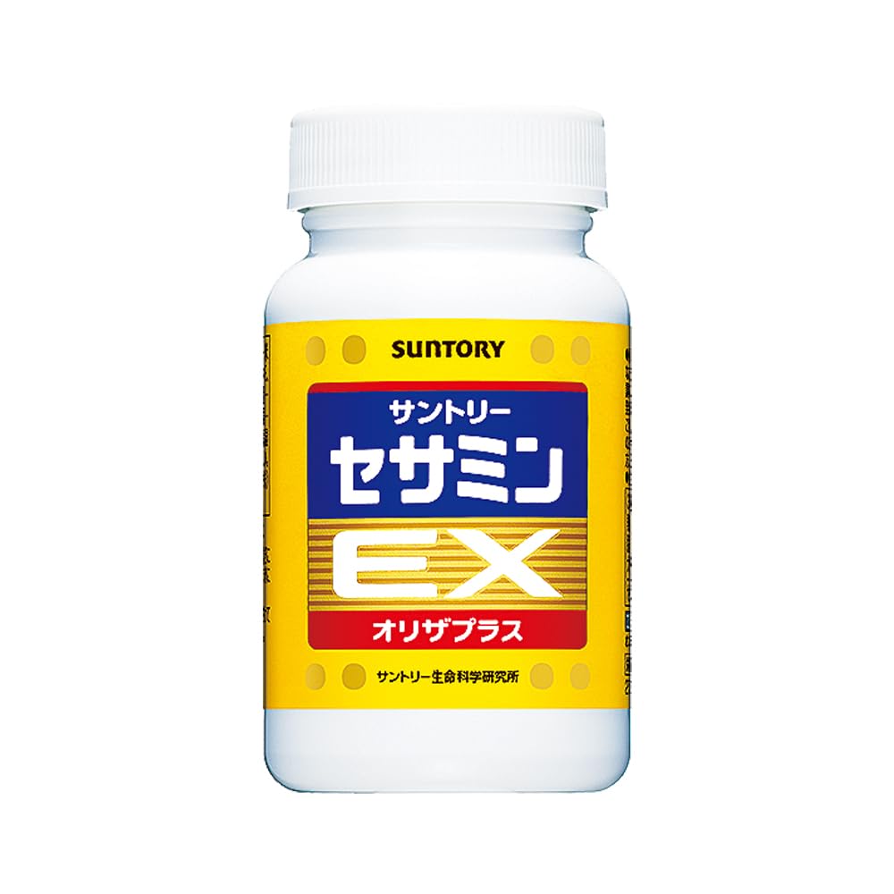 SUNTORY Sesamin EX Nahrungsergänzungsmittel mit Oriza Plus & Vitamin E