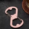 Carry-on Multifunctional Buckle Bottle Opener Outdoor Backpack Clasps 8-shaped Carabiner  Camping