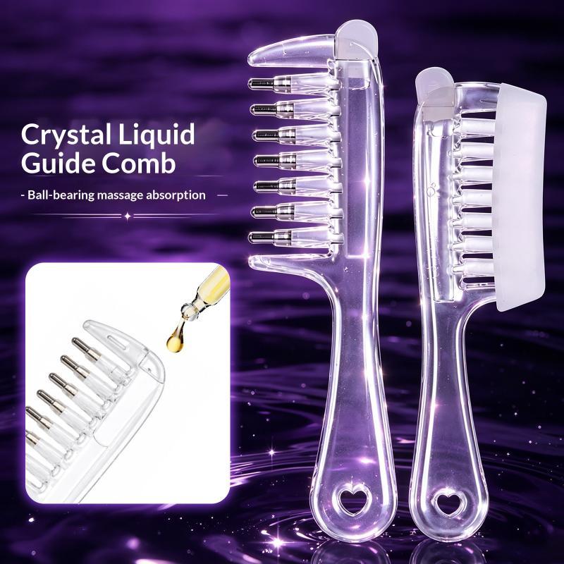 1Pc Multi Function Mini Portable Head Applicator Hair Care Anti Frizz Firming Scalp Nourish Anti Static·..