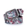 Graffiti Pure Cowhide Belt Personalized Decorative Genuine Leather Belt