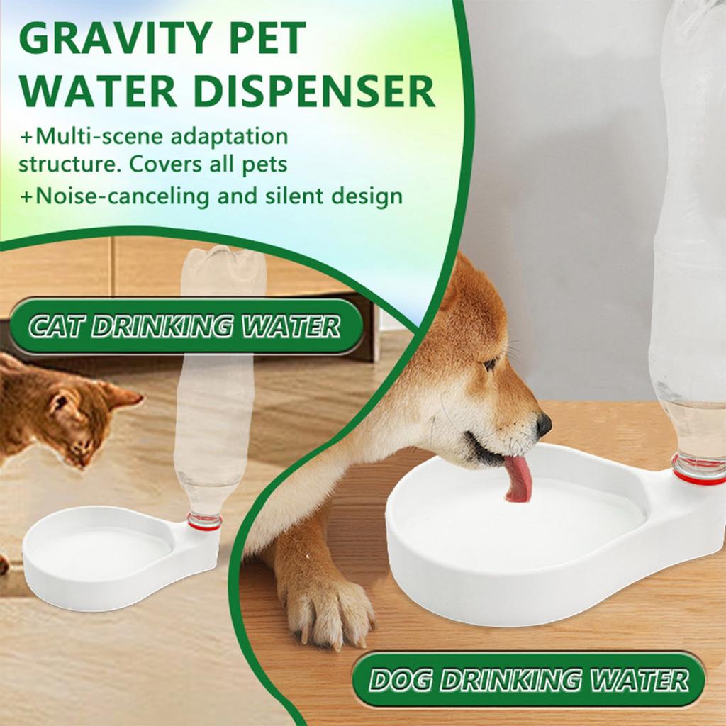 No Electricity Required, Automatic Water Supply For Cats, Small Dogs, Rabbits, Birds, Pet Water