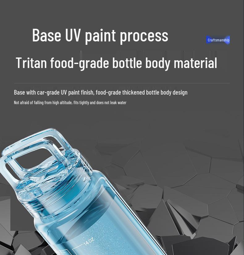 Portable 400ml Tritan Hydrogen-Oxygen Separation Cup with 13000PPb Hydrogen Concentration for Hydrogen-Rich Water