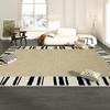 French Cream Style Loop Pile Living Room Rug