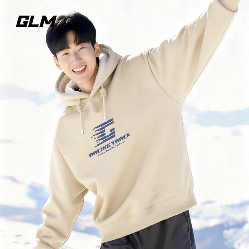 

GLM Men s Heavyweight Oversize Sherpa Hoodie 2XL