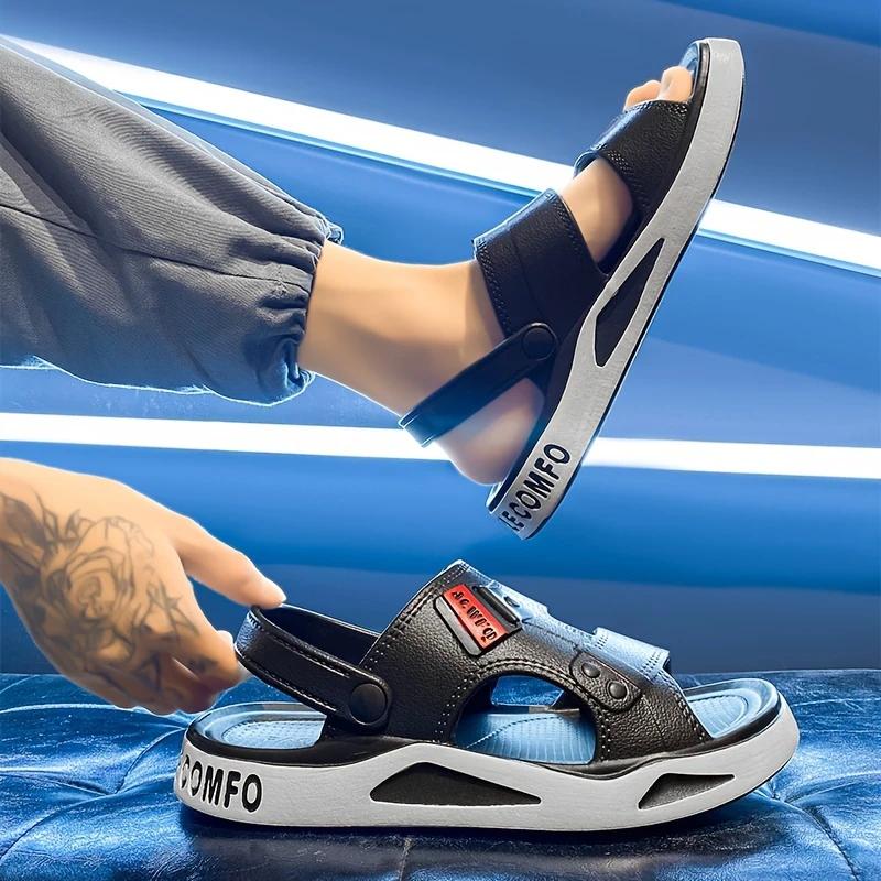 Atmungsaktive, rutschfeste Strandschuhe für den Sommer für Herren - Sandalen aus EVA-Material für drinnen und draußen