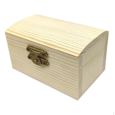 Handcrafted Wooden Jewelry Box for DIY Projects