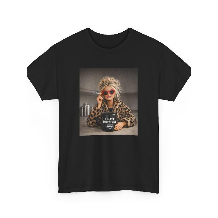 Humorous Doll Face Meme T-Shirt Present for Ladies, Wildly Inappropriate, Edgy Dark Comedy Tee, Awkward Shirts, Surprised Black S чёрный