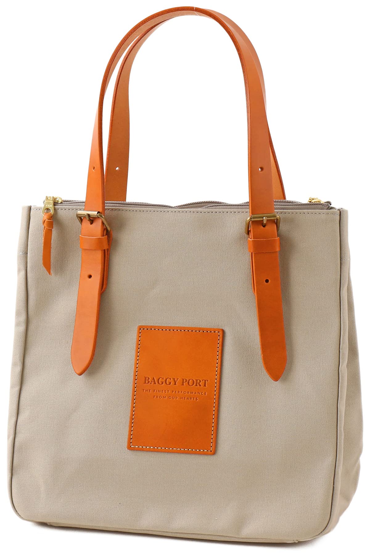 

Чоловіча сумка Tote Grey x Camel [Baggy Port], мала, BP-YNM418-GCA