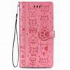 Leren Flip Beschermhoes Voor Vivo Y21D V60 Lite V23 V27 V25 V29 V30 V40 Y36 Y72 5G Y27 Y04 Y16 Y31 Y21 Y39 Y29 Y70 Y18 Y28 Kat Hond Portemonneehoes
