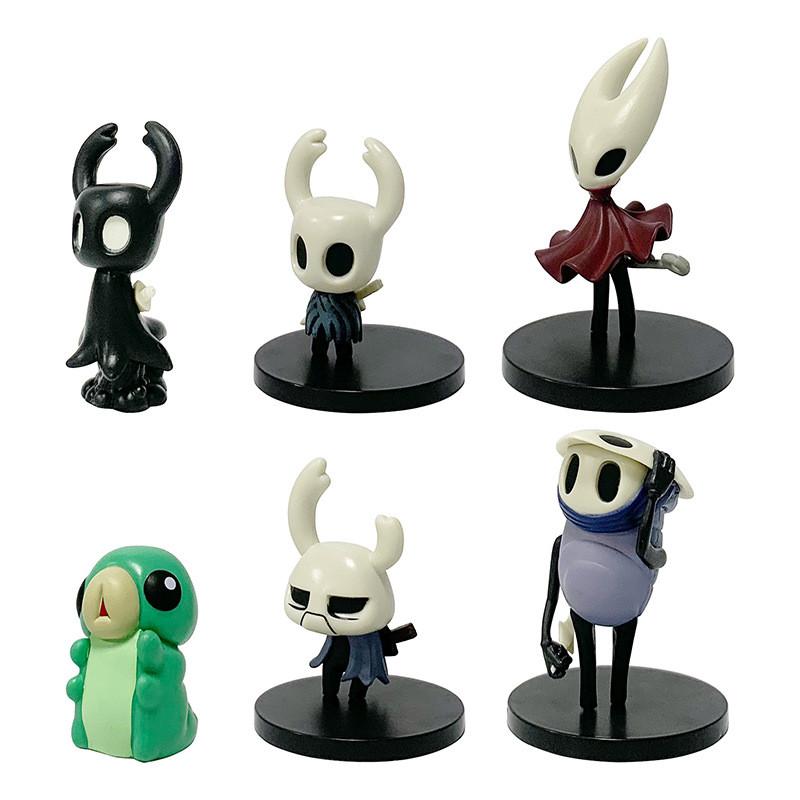 Hollow Knight Collectible Figure Set With Pvc Models For Gaming Enthusiasts