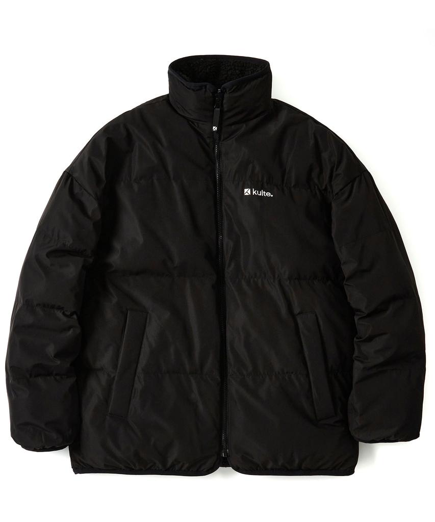 Kulte 825 Reversible Sherpa Padded Jacket Black