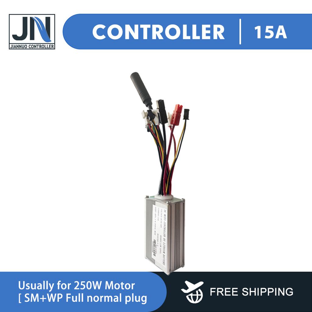 Electric Bicycle JN Controller 15A-35A SM Waterproof Plug 250W350W500W750W1000W1500W For Ebike Hub Motor Wheel Accessories