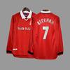 Retro Football Jerseys Long Sleeve Soccer Shirts Men Women Sports Training