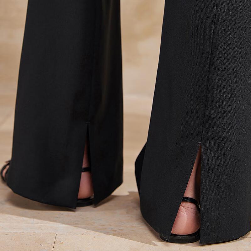 broadcast Women's High-Waist Flared Casual Trousers