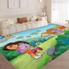 D-Dora the E-Explorer Room Mats Retro Multiple Choice Living Room Kitchen Rug Non-Slip Welcome Rug