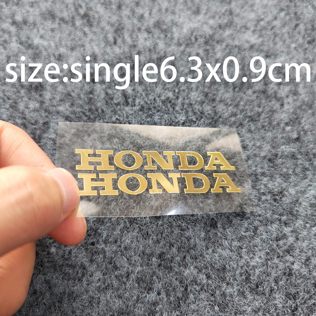 Metal Honda Sticker Logo Motorcycle Tank Helmet Bike Decal
