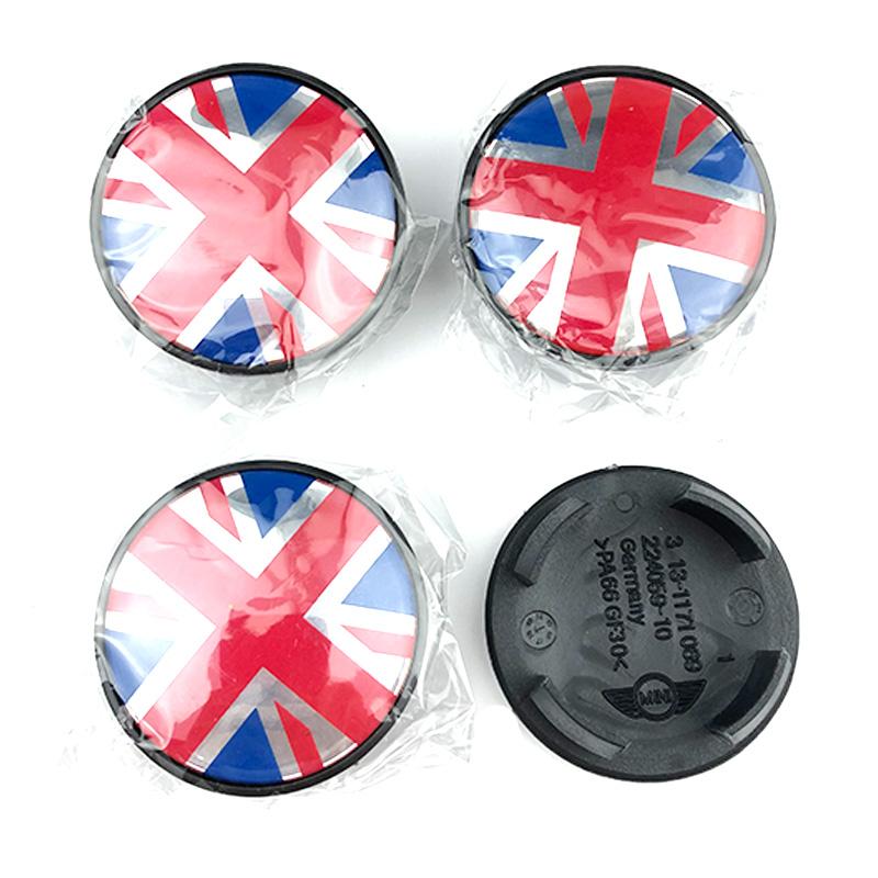 4pcs 54mm Wing Car Wheel Center Hub Cap Wheel Emblem for Bmw MINI WORKS S One Countryman R50 R55 R56 R57 R58 R60 R61 Accessories Ypbhr22