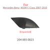 For Mercedes W204 Car Rear Bumper Tow Hook Cover Cap Black For Benz C Class 2007-2010 C180 C200 C230 C260 C300 2048850823