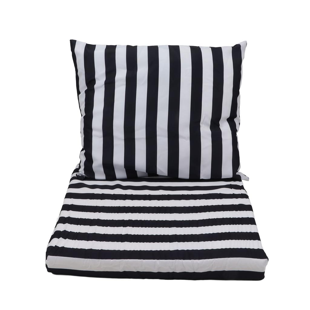 Dış Mekan Sandalye Minder Seti Hafızalı Köpük Oturma Minderi ve Sırt Minderi Veranda Balkon Mobilyaları için