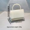 Sequin Stain Pleated Pearl Evening Dress Bag Women's Wedding Advanced Dinner Party Wallet Handbag