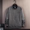 Herren Frühlingsmode Rundhals Pullover Langarm Sweatshirt