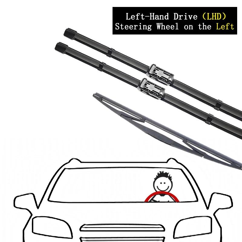 Car Front Wiper Blades For Citroen Xsara Picasso Accessories 1999-2009 Durable Slient Windshield Windscreen Wipers Blades Tools