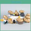 Capybara Crocodile With Turtle Pvc Action Figures Model Toy Doll Decoration Gift