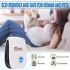 Ultrasonic Insect Rodent Repeller, 6 Pack Ultrasonic Rodent Repeller, Ultrasonic Pest Repeller Tw