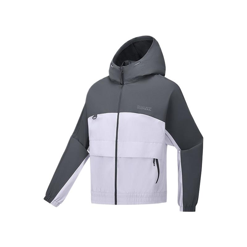 Skechers Soft Comfortable Fashionable Solid Color Brand Logo Hooded Jacket Women jackets Valley-Purple P225W106-04PG S