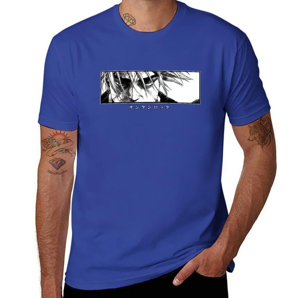 Sun Ken Rock - Stare T-Shirt Graphic T Shirt Vintage Aesthetic Clothing Man Clothes Tshirts for Men