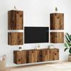 TV Wall Cabinet 40.5x30x40cm Reclaimed Wood Engineered Wood