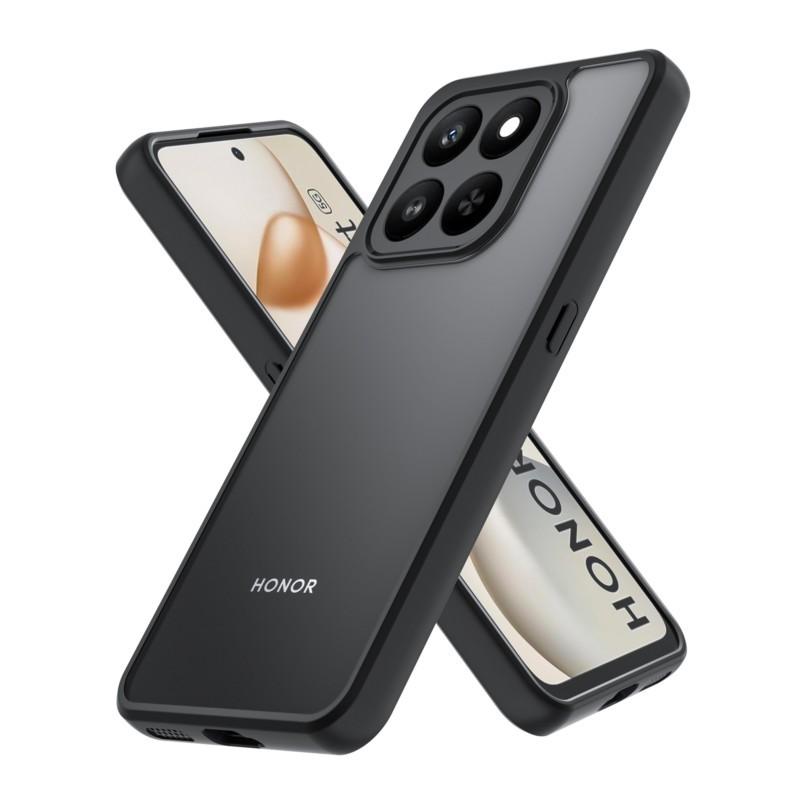 Pouzdro pro Honor X7d pro kryt Honor X7d TPU Phoen Case Jednoduché černé matné pouzdro Pouzdro na telefon proti otiskům prstů Pro Honor X7d 4G 5G