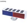 Lushu Feng Solar Powered Red-Blue LED Warning Strobe Light