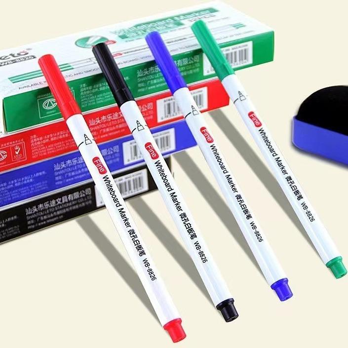 Marcador Branco Fino Apagável Letu 0,5mm - Caneta Criativa Colorida para Ensino e Escritório