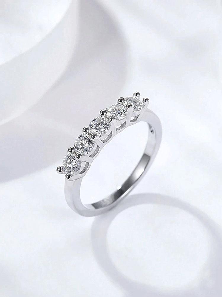 copper Zircon Gorgeous Rings for Propose Promise Dating Luxury High Quality Fine Jewellery High Quality Durable Material
