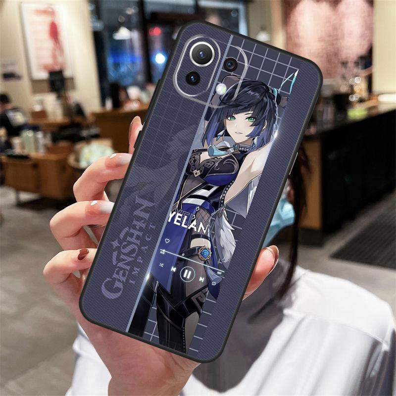 

Yelan Genshin Impact Case For Xiaomi 14 15 Ultra 13T 14T 15T Pro 17 Pro Max POCO X7 Pro X3 X5 X6 F5 F6 F7 F8 Cover OPPO Reno14 Pro