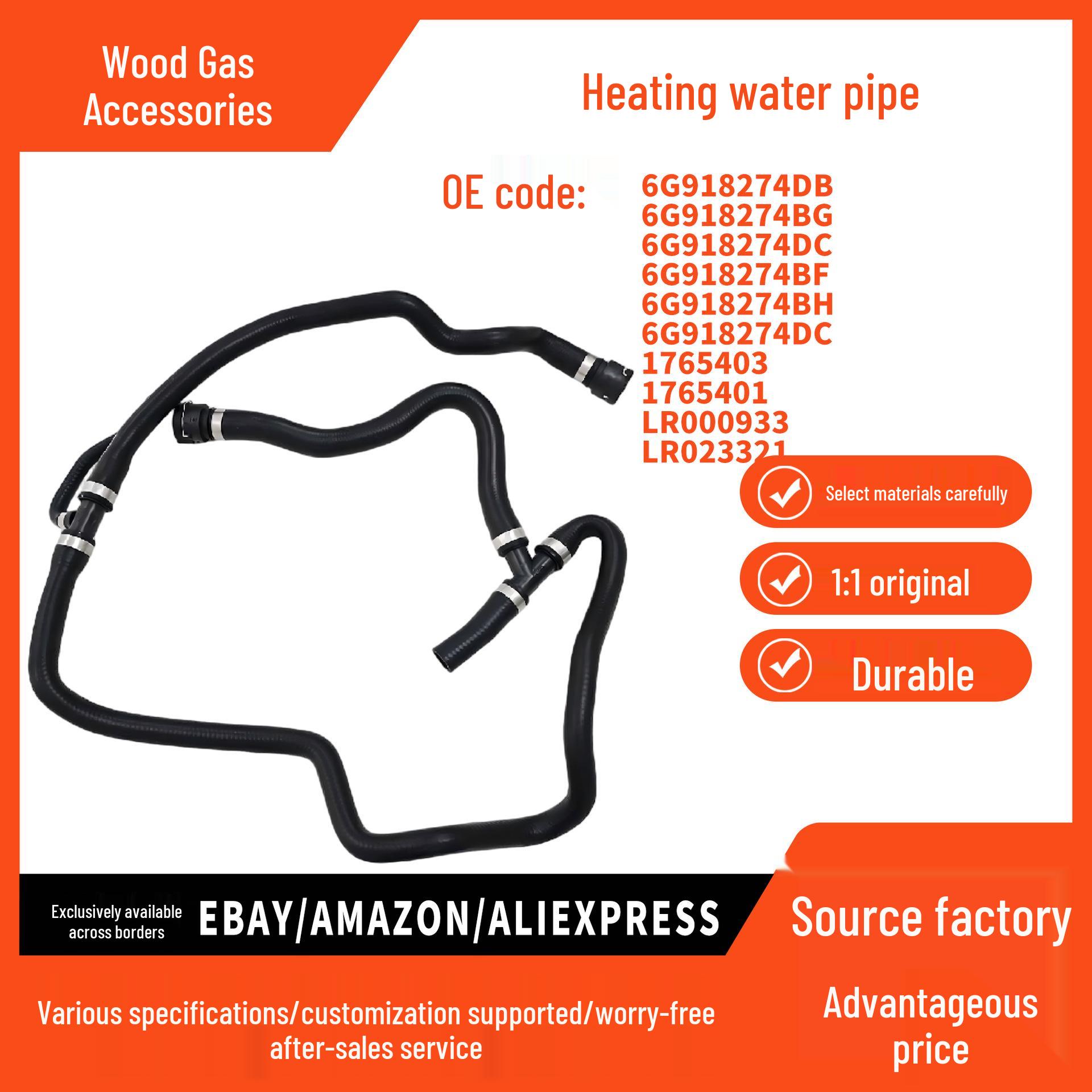 

Heater Water Hose Radiator Inlet for Ford Mondeo 2.3T Max Mondeo 2017, Part #6G918274BG pokess