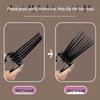 Fluffy High Crown Hair Root Positioning Clip for Women's Side Bangs - Seamless Duckbill Clip