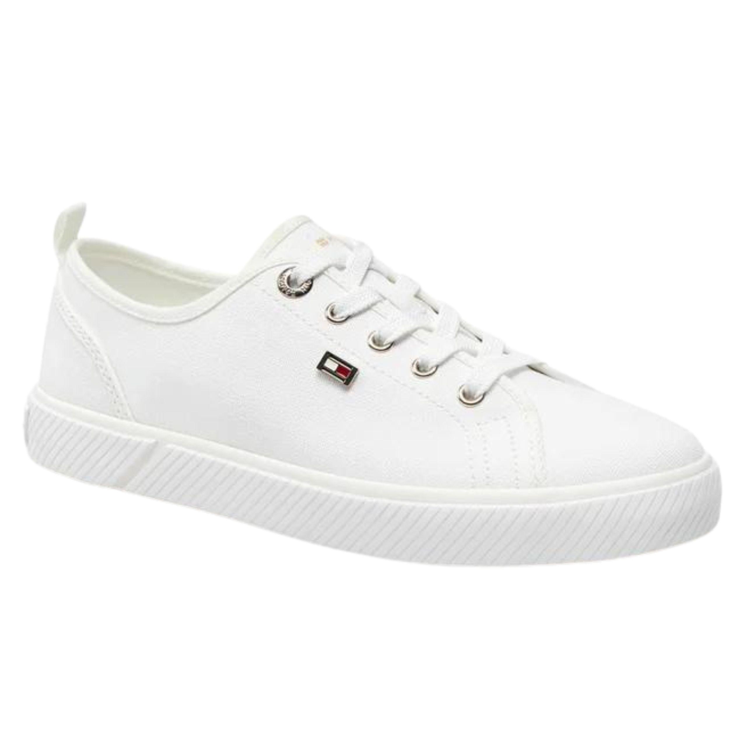 

Женские кроссовки Tommy Hilfiger Vulc Canvas Sneaker, белый. 38 38 белый