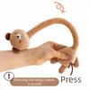 Plush Long Neck Plush Doll Toy Funny Design Hanging Ornament Doll Cute Bag Pendant  Gift