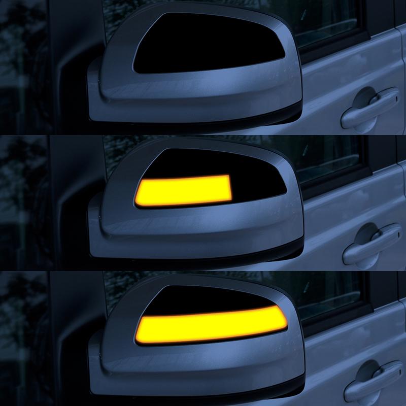 Dynamic LED Turn Signal Lights Rearview Mirror Indicator Blinker Repeater For Mercedes Benz Viano Vito W639 C-Class W204 S204