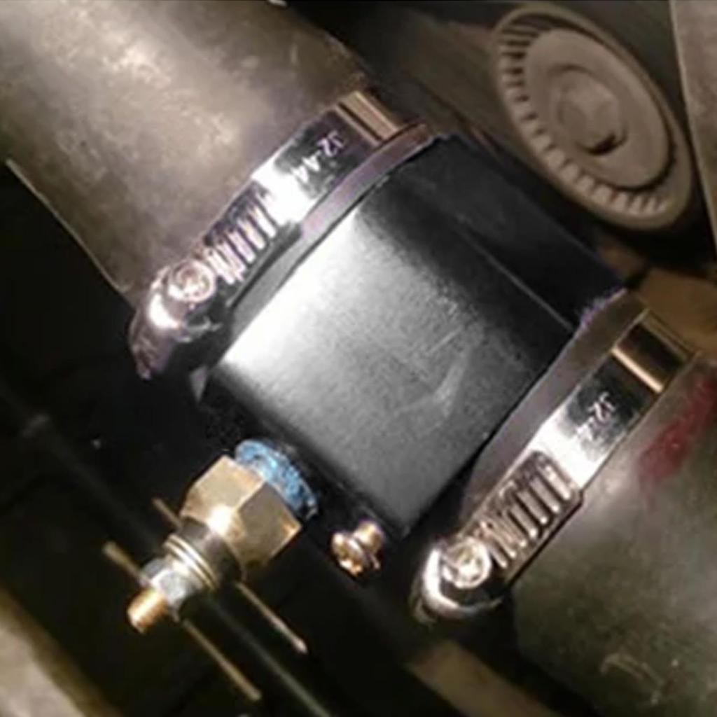 Joint Pipe Gauge, Aluminum Alloy Hose Adapter, Automotive Temperature Fitting Adapter Sensor Gauge