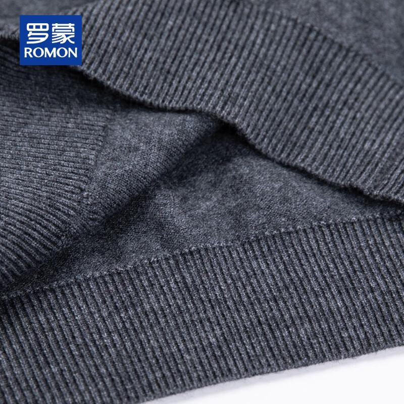 ROMON Men's V-Neck Knitted Sweater Vest