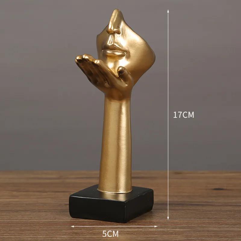 

Персонализированная абстрактная художественная маска, персонаж, орнамент, креативные поделки из смолы, украшение для входного винного шкафа, украшение для витрины Ya782 #5