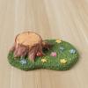 Mini Micro-landscape Ornament Kawaii Pastoral Style Desk Craft Lawn Resin Ornament  Bedroom
