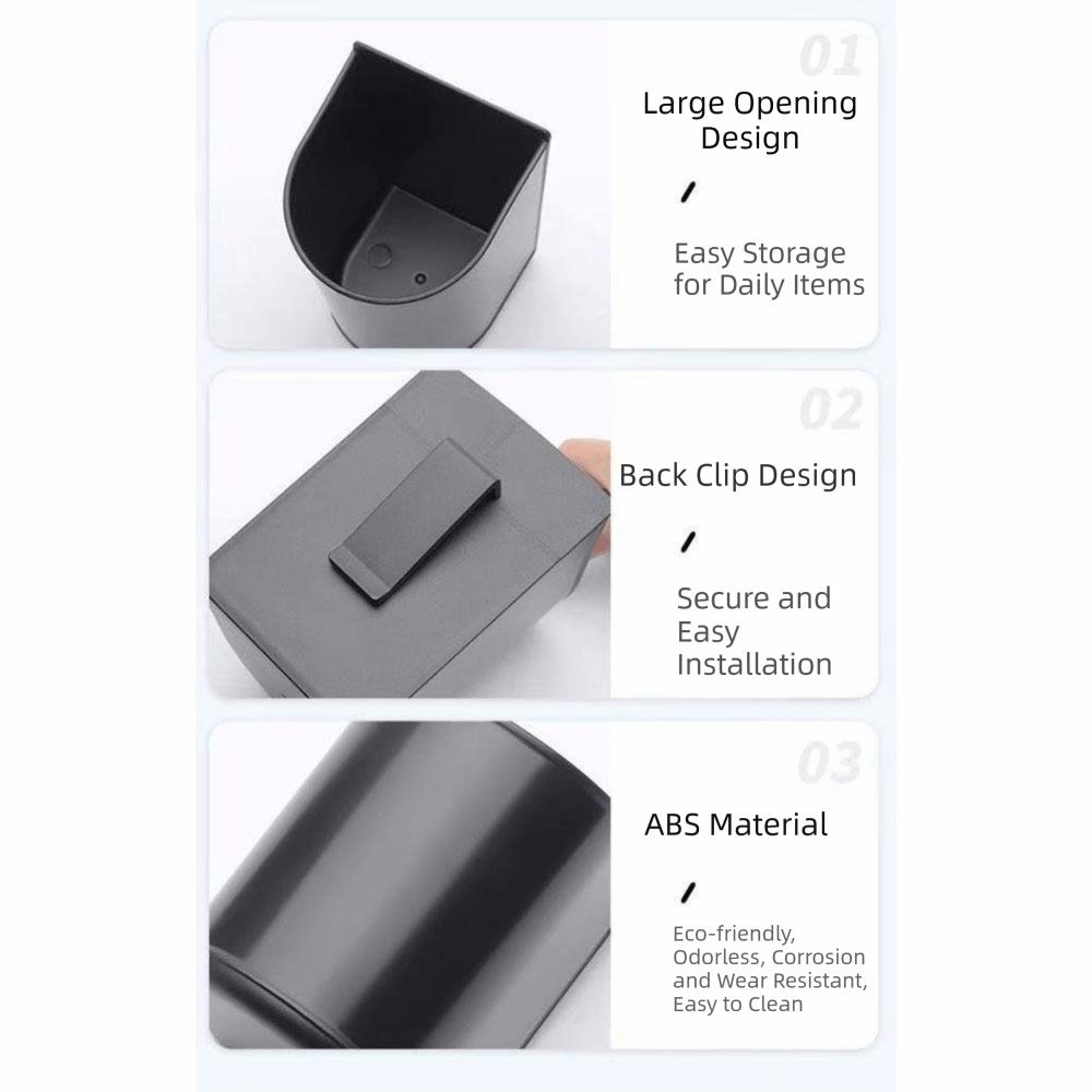 2Pcs Waterproof Car Seat Back Cup Holder Car Door Storage Box  Water Bottles Storage