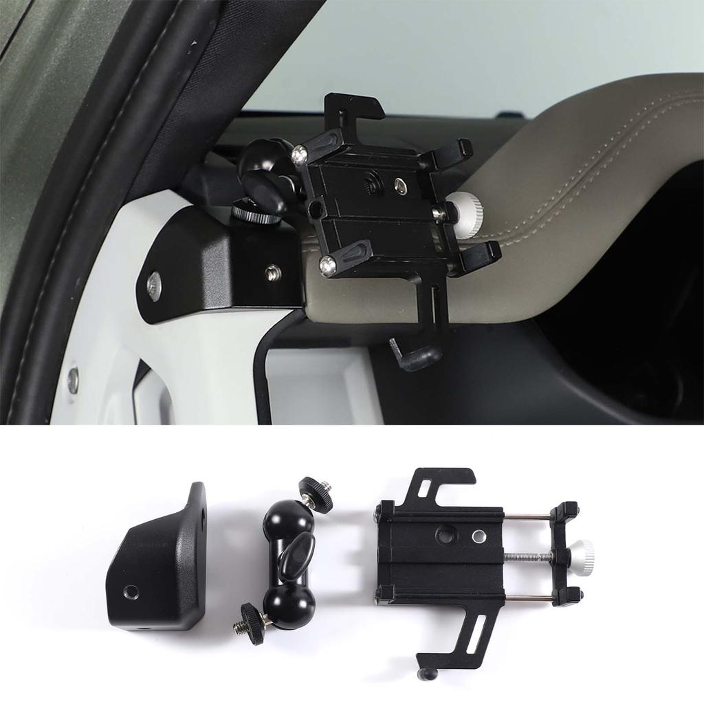 For Land Rover Defender 110 2020-2024 Aluminum Car  Mobile Phone Bracket GPS Navigation Bracket Car Interior Accessories