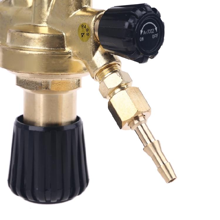 Co2 Regulator Argon CO2 Gauges Pressure Reducer Flow Meter Control Valve Welding