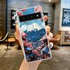Phone Case For Google Pixel 9 8 7 6 9A 8A 7A 6A 5 4 5A 4A 3A Pro XL Soft TPU Cover Landscape Japan Series Aestheticism Scenery